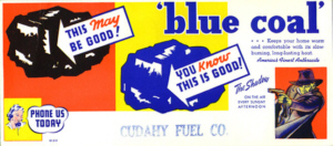 Blue Coal ad